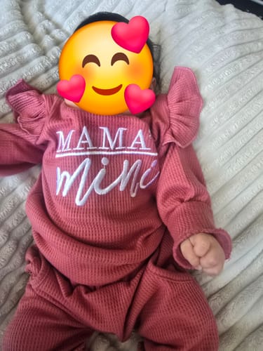 Customer photo review of Mama's Mini Waffle Set