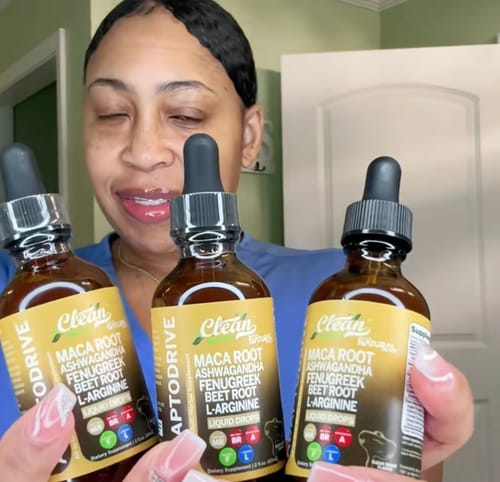 Customer photo review of Maca Root Liquid Drops