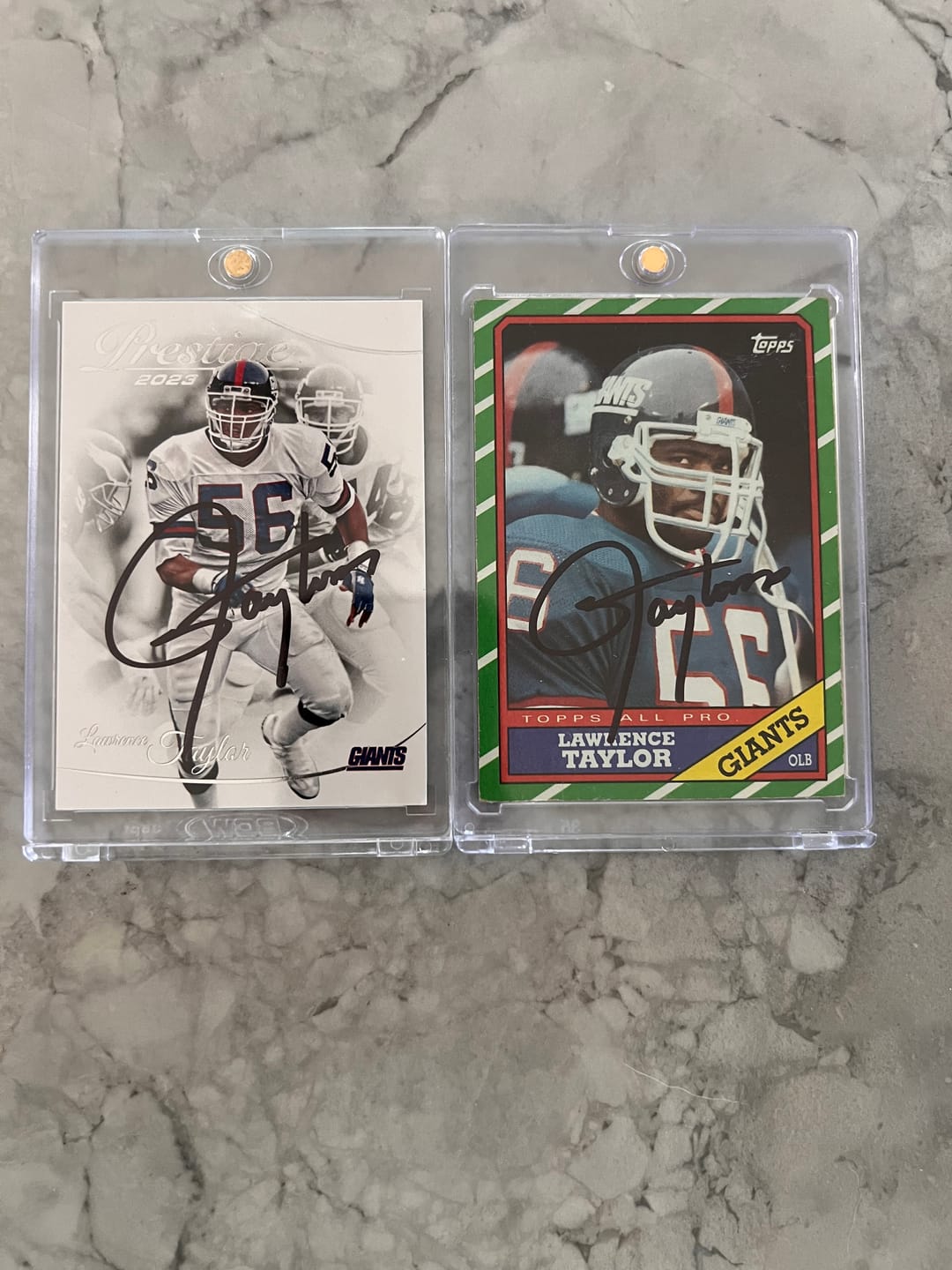 Customer photo review of Lawrence Taylor Autograph Signing