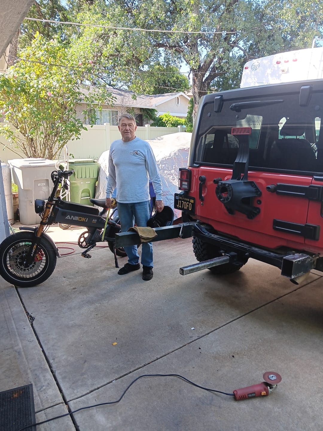 Customer photo review of 2025 Version A8 Pro Max Dual Motor Ebike