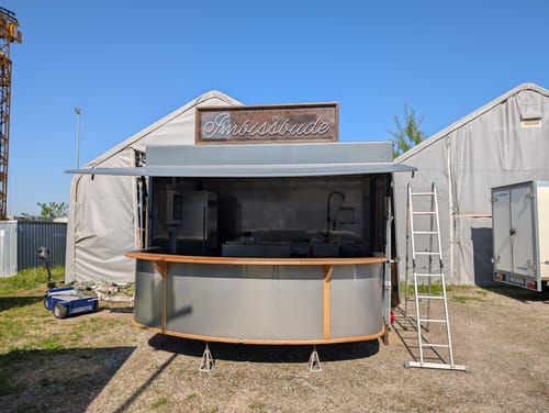 Customer photo review of Custom Neon: Imbissbude