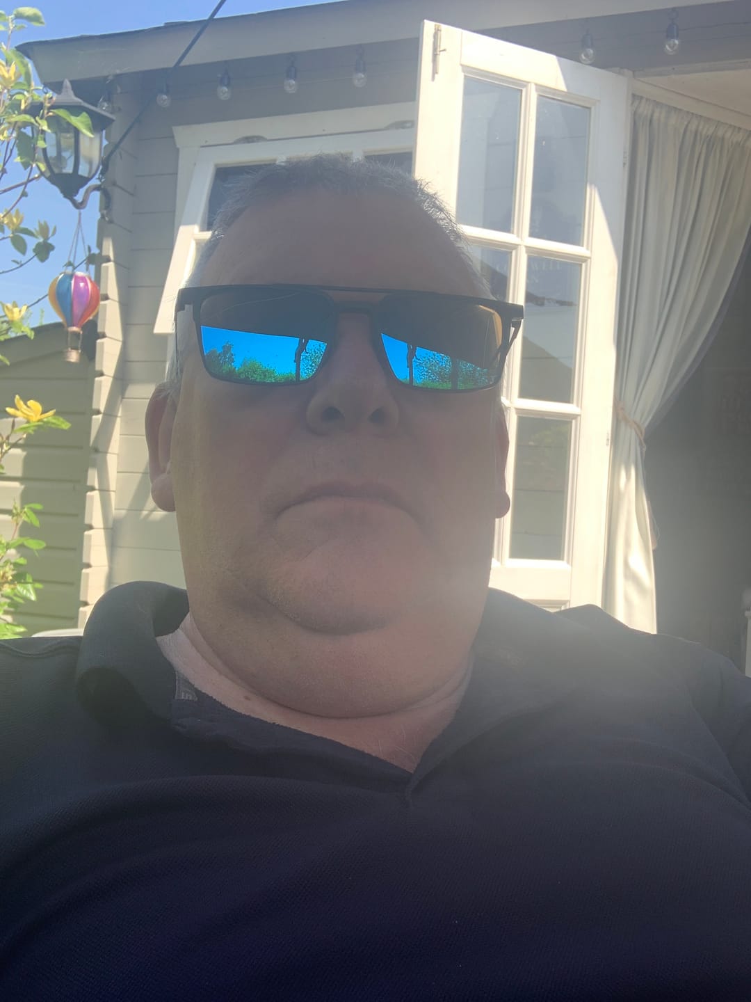 Customer photo review of Benjamin | Magnetic Clip-on Eyeglasses Sunglasses | ZanyLen Best Sellers
