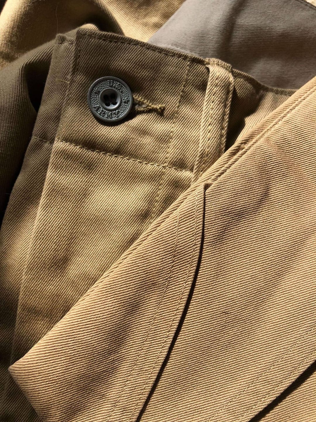 Customer photo review of 1942 US Army Chino Trousers