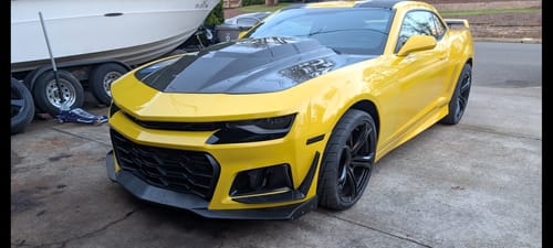 Customer photo review of 2014-2015 Chevy Camaro 6th Gen Style Headlights Projector LED DRL'S