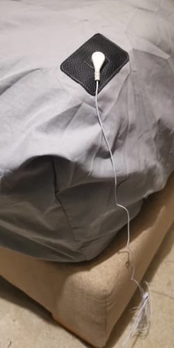 Customer photo review of PureGrounding® Fitted Grounding Sheet