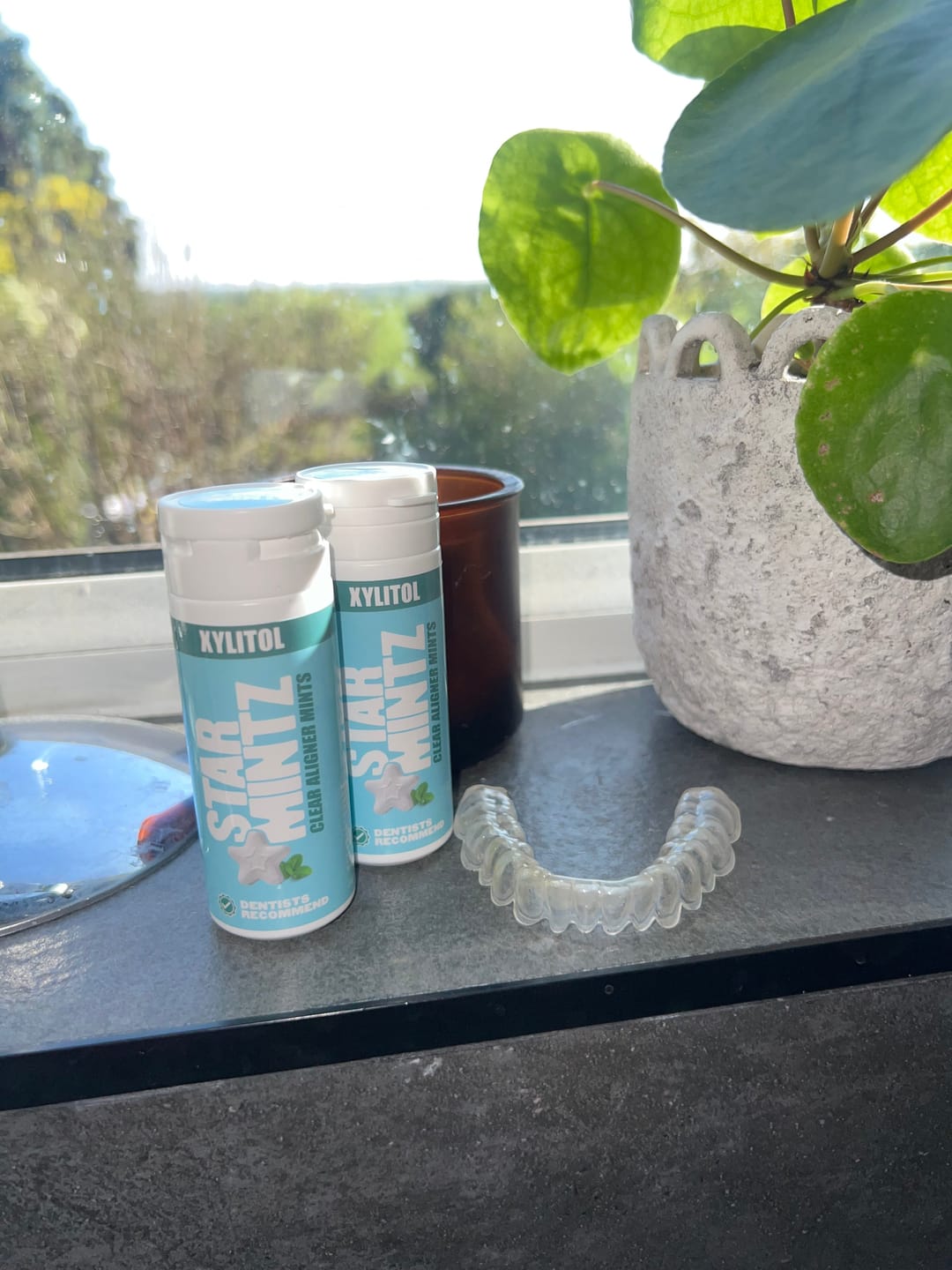 Customer photo review of StarMintz Breath Mints for Aligners