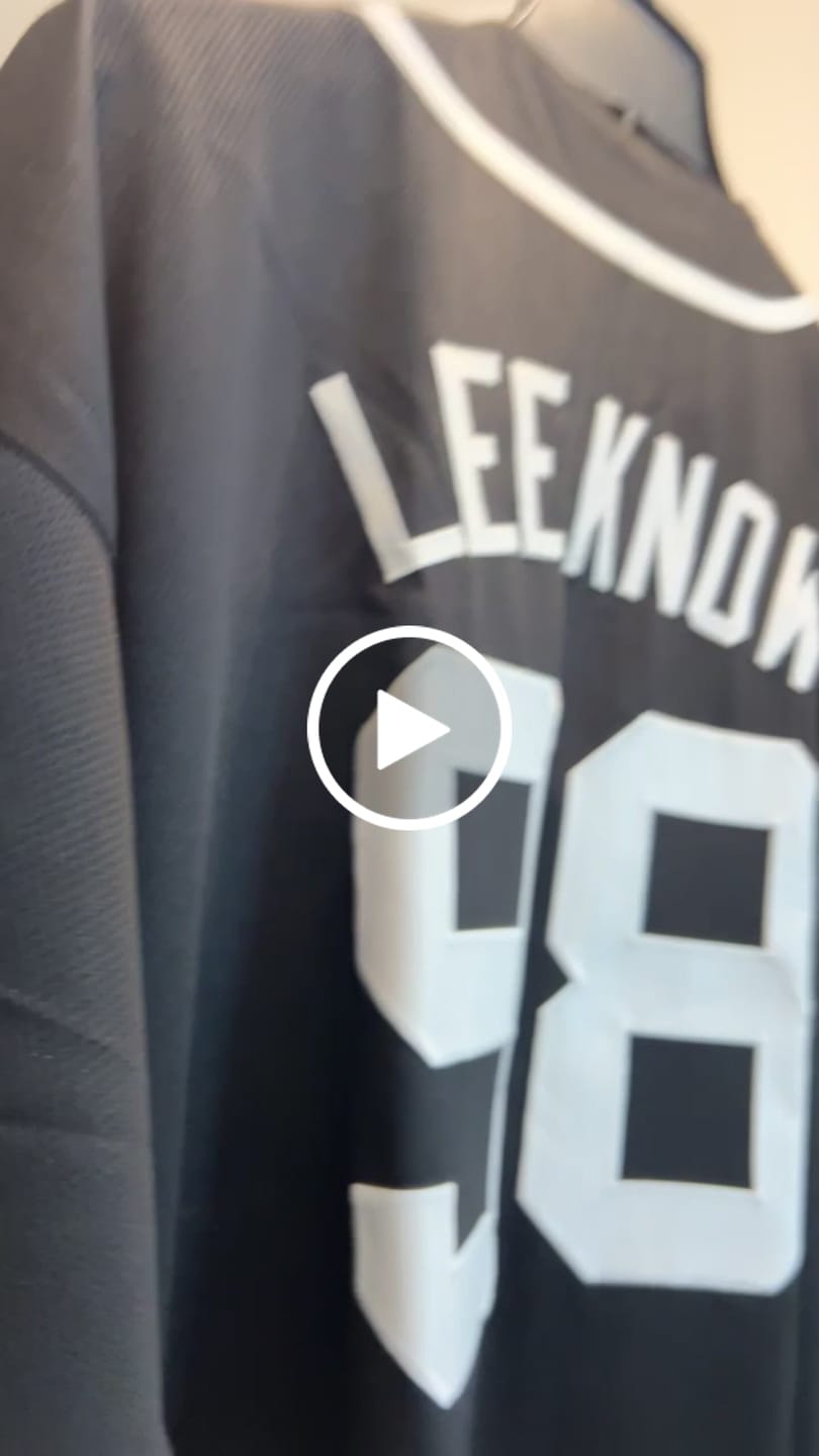Customer video review of Custom Black White Classic Style Authentic Baseball Jersey