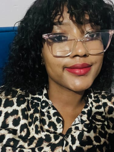 Customer photo review of Brazilian Lace Frontal Wig 10" & Brandy Water Wave Wig