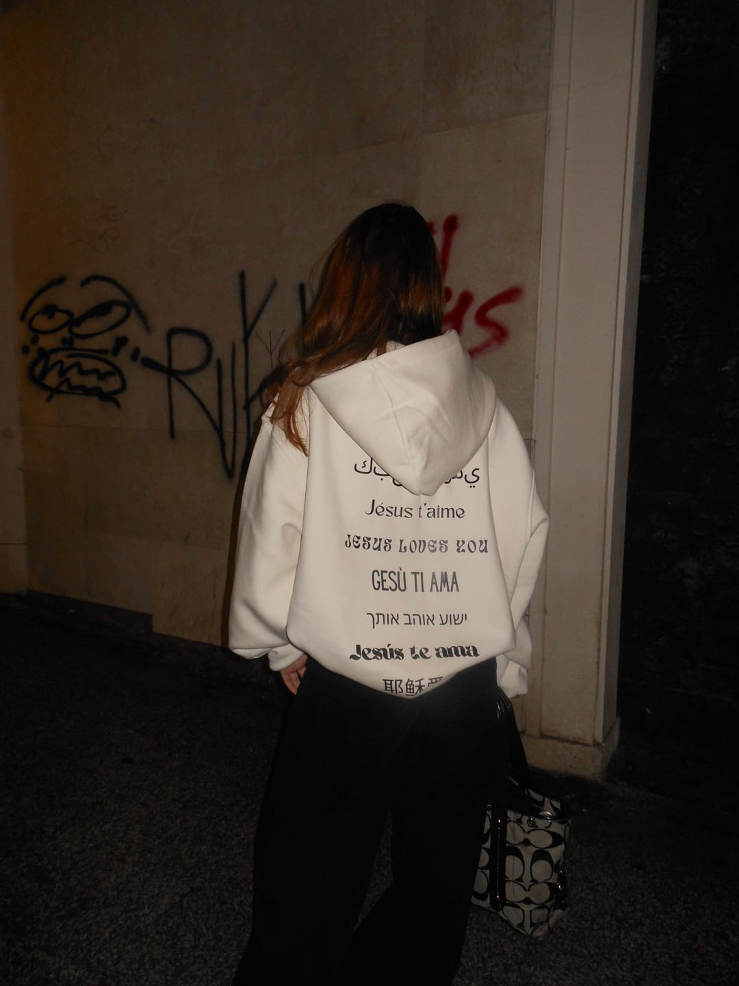 Customer photo review of JESUSLOVESU | Oversized Hoodie