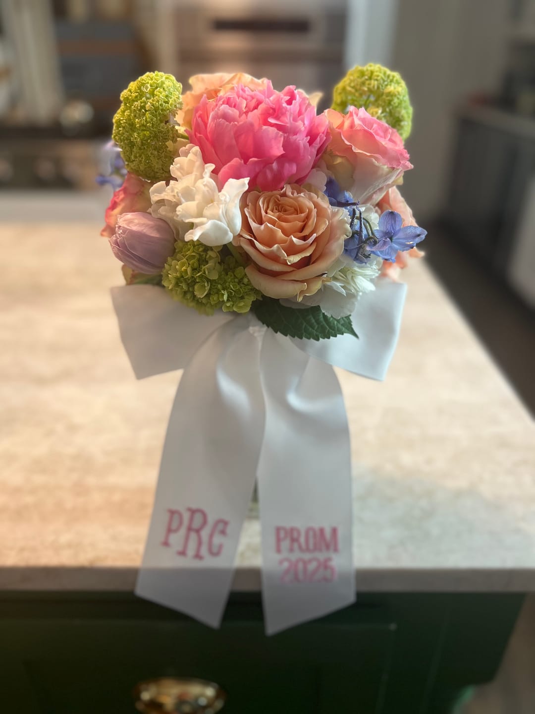 Customer photo review of Special Occasion Monogram Ribbon