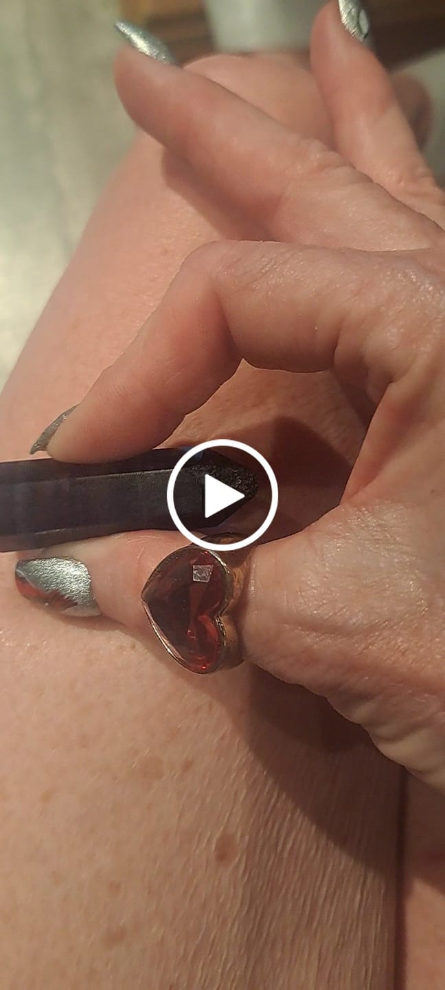 Customer video review of Fluorite Crystal Point