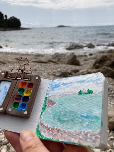 Customer photo review of Tobio's™ Watercolor Kit