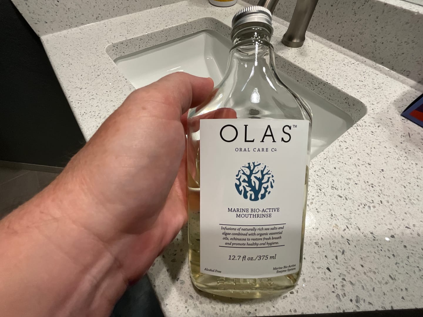 Customer photo review of OLAS Mouthrinse - 375 mL