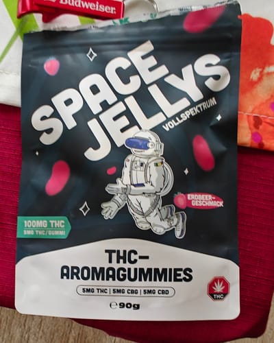 Customer photo review of THC Spacejellies Vollspektrum | 100mg THC | 20 Stk.