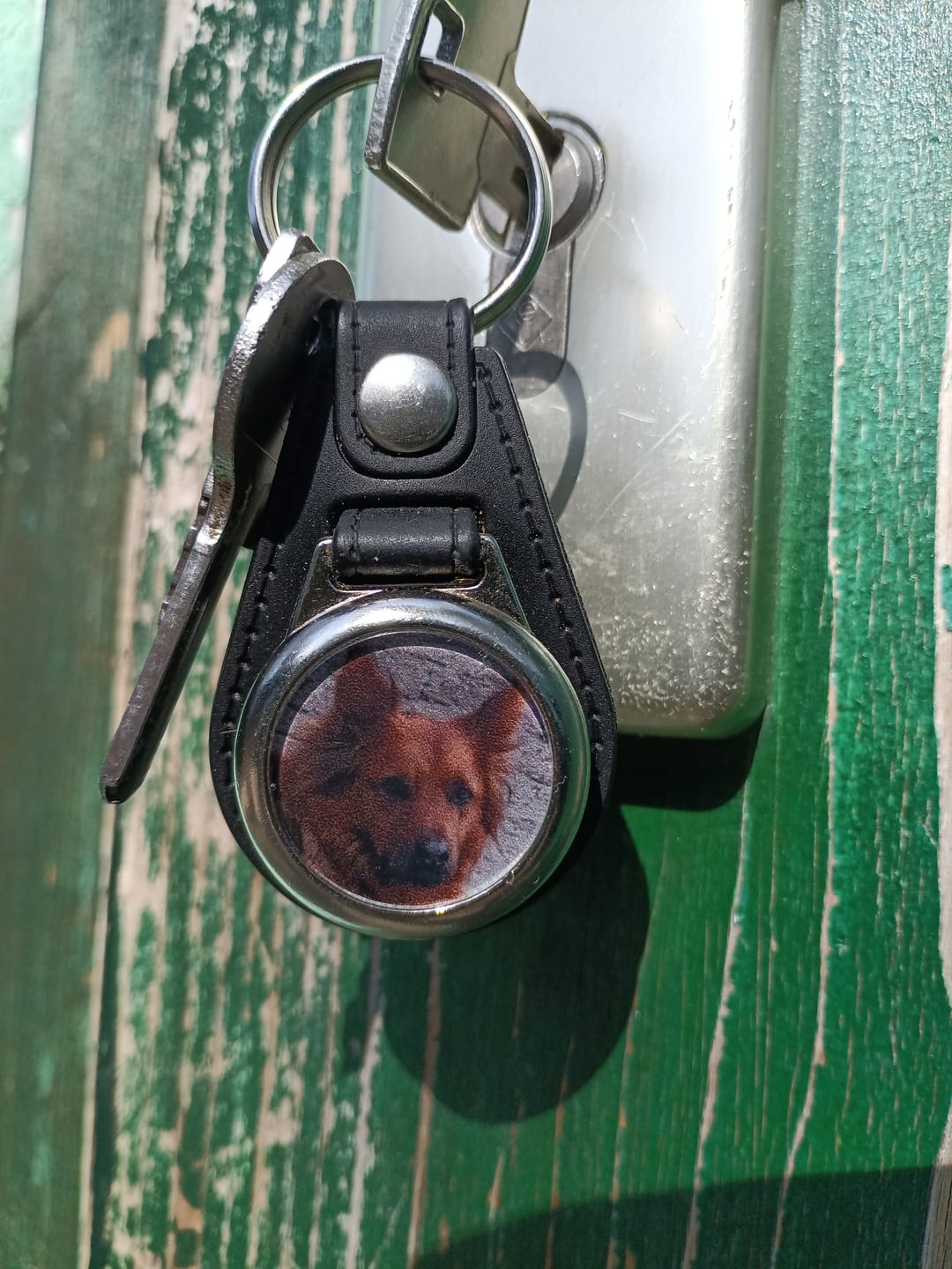 Customer photo review of Schlüsselanhänger-Bundle Leder 3x dein Foto für nur 19,90 €