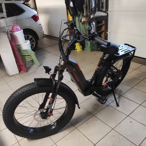 Customer photo review of Lankeleisi MG600 Plus 1000W 26" Fat Bike 960Wh All Terrain SUV E-Bike with Torque Sensor 48V 20Ah Battery