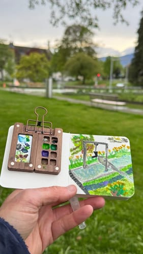 Customer photo review of Tobio's™ Watercolor Kit