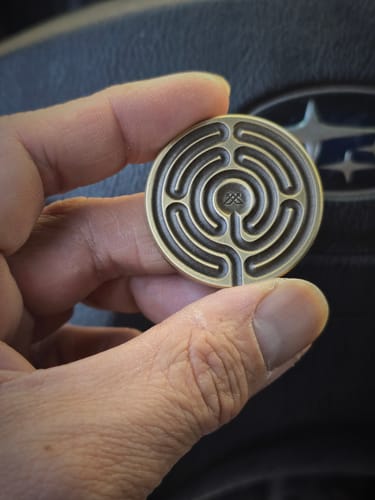 Customer photo review of Labyrinth Stone