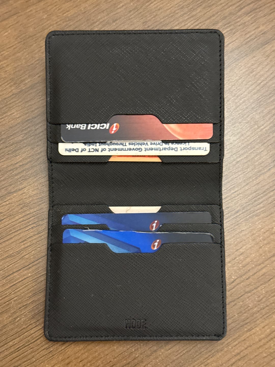 Customer photo review of SLEIGHT RFID BI-FOLD WALLET