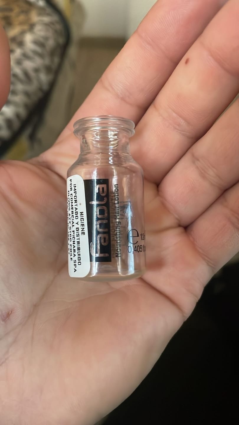 Customer photo review of Loción Nourishing Reestructurante  Fanola 12ml