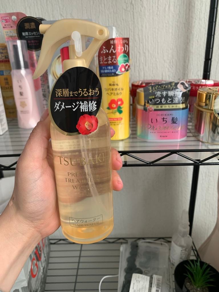 Customer photo review of Tsubaki Premium Repair Hair Water 220ml