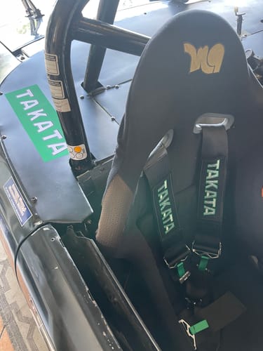 Customer photo review of Takata 4 Point Harness - Black Style
