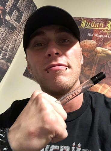 Customer photo review of Rebel Pheromone Cologne