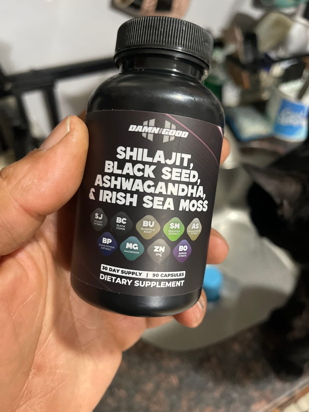 Customer photo review of Damn Good™ Shilajit Power Stack