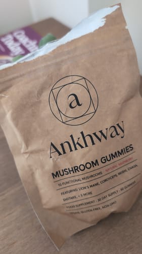 Customer photo review of Mushroom Gummies