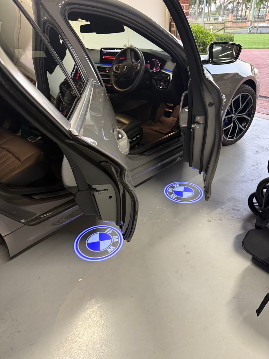 Customer photo review of BMW LED Car Door Welcome Logo Shadow Lights | E/F Chassis