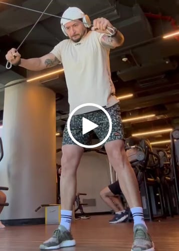 Customer video review of Shorts Built To Lift Camo Army