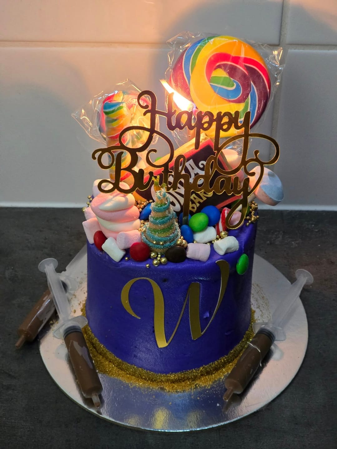 Customer photo review of Wonka Cake
