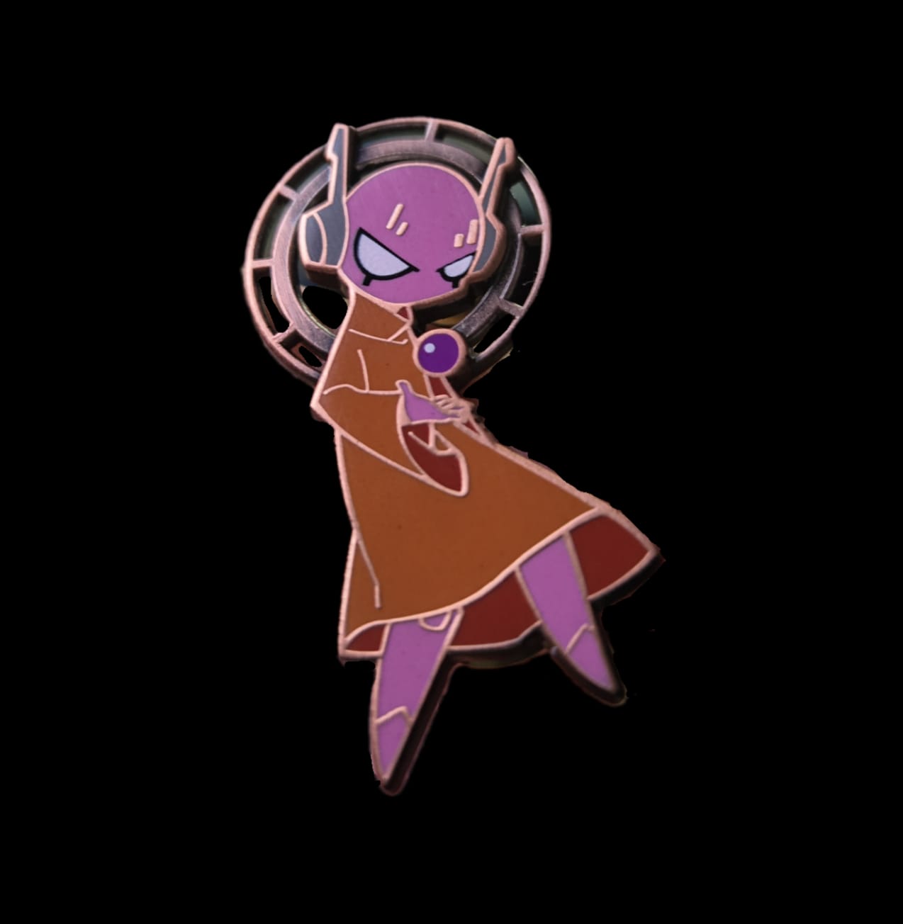Customer photo review of Rain World - Random Synthetic God Pin