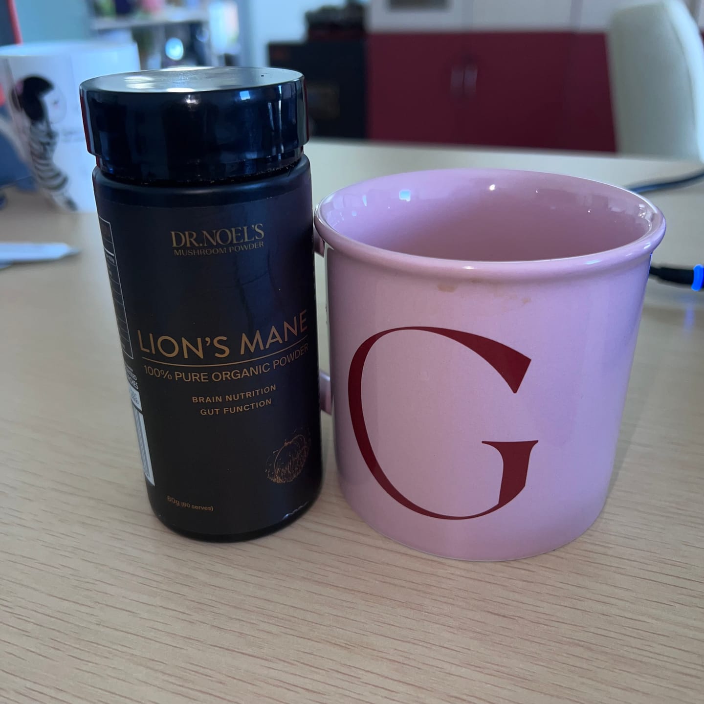 Customer photo review of Organic Lion's Mane Mushroom Powder