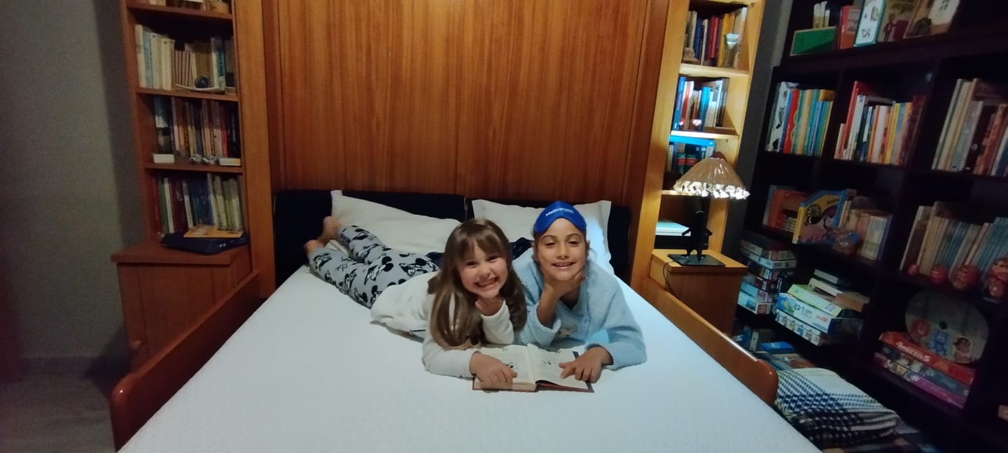 Customer photo review of MKids - Colchão de criança 3-15 anos