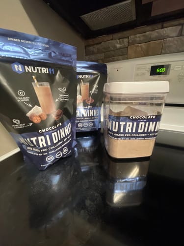 Customer photo review of NutriDinner Chocolate