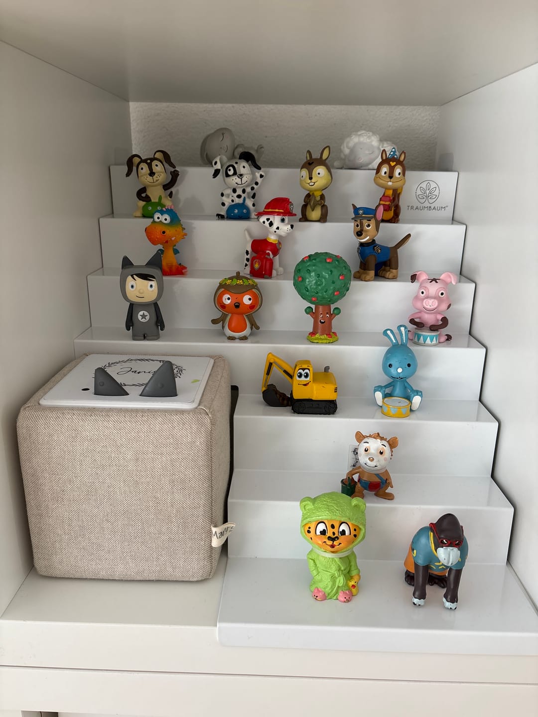 Customer photo review of Tonie Box Aussparung LINKS