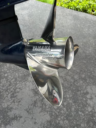 Customer photo review of Yamaha SALTWATER SERIES II™ Propeller