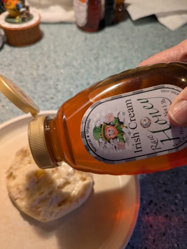 Customer photo review of Irish Cream Honey 🍀