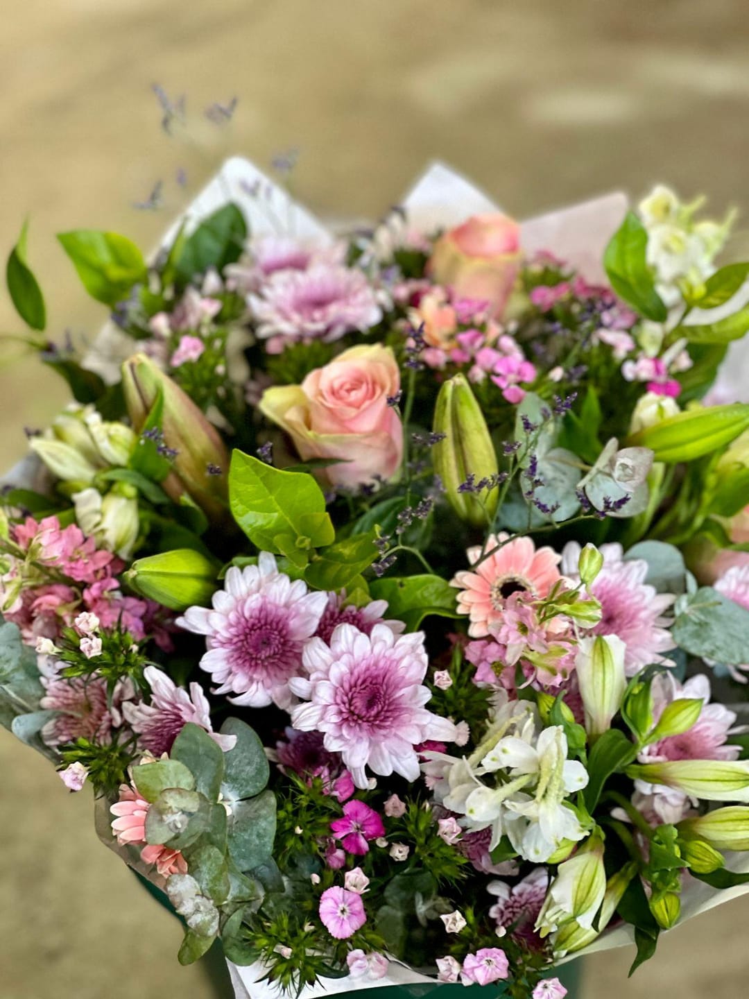 Customer photo review of Free Spirit Bouquet