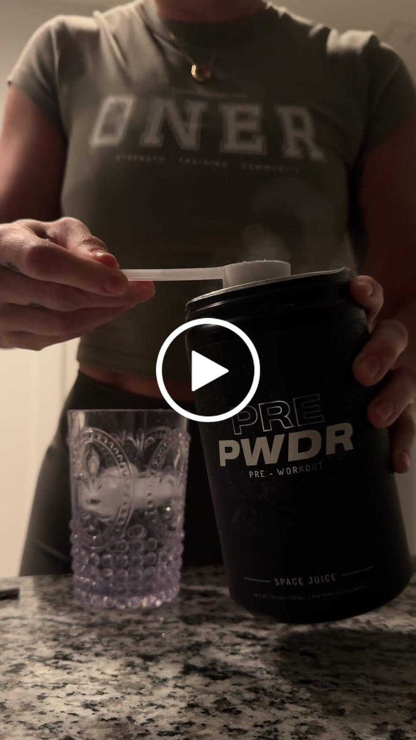 Customer video review of PRE PWDR