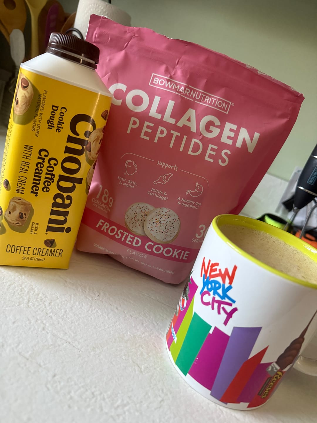 Customer photo review of Flavored Collagen