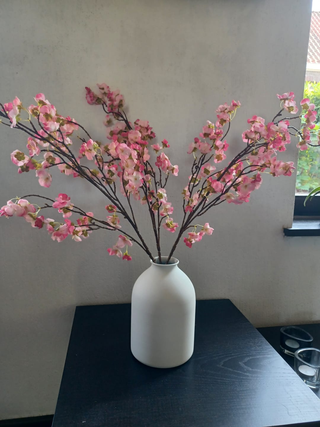 Customer photo review of Zijden Bloesem - Fuchsia roze