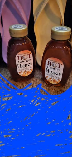 Customer photo review of Habanero Infused Honey
