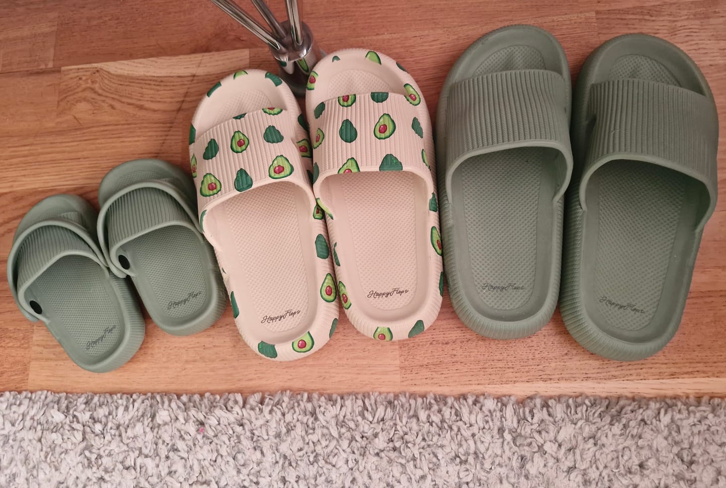 Customer photo review of HappyFlops Limited Editions