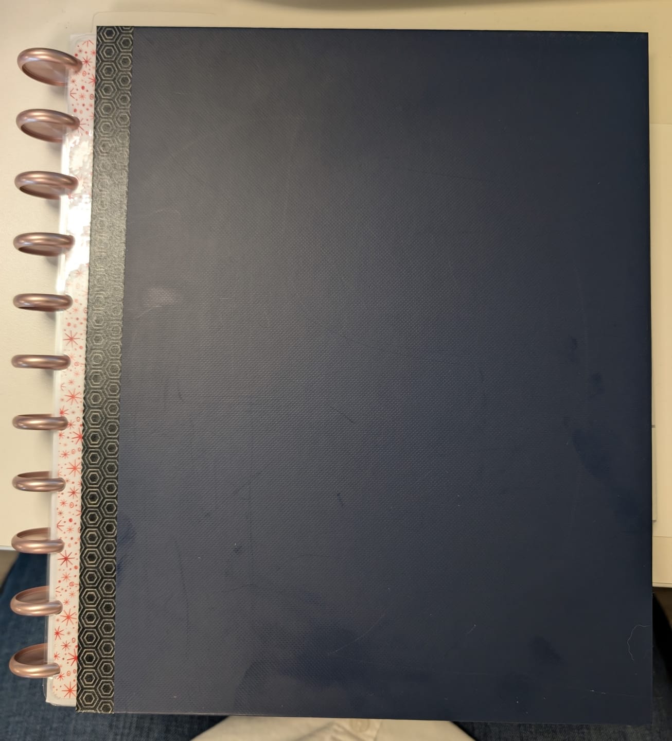 Customer photo review of Undated Portrait Week + Month Planner, Ocean Breeze