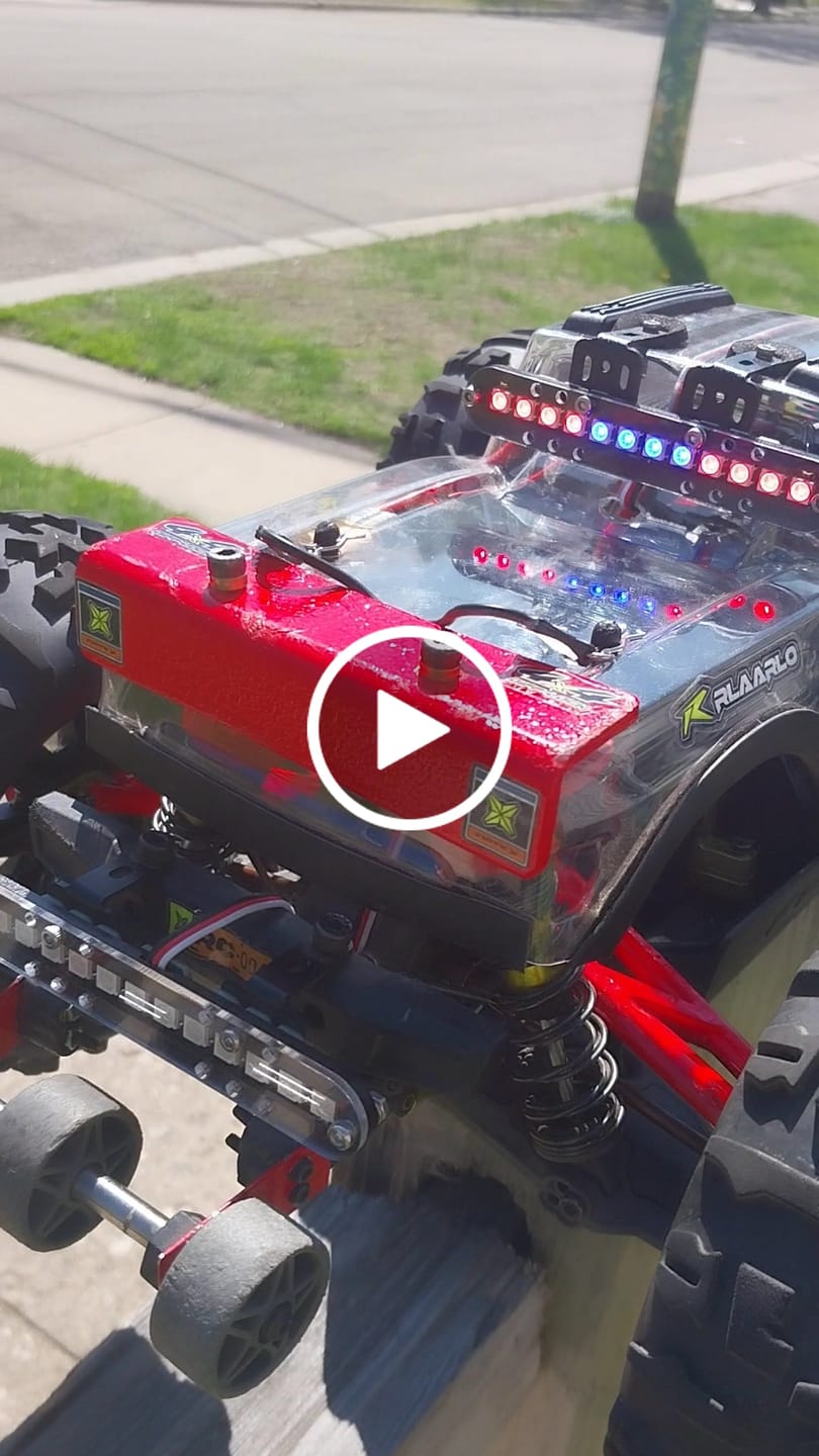 Customer video review of Light Set for Front Bumper For RZ001