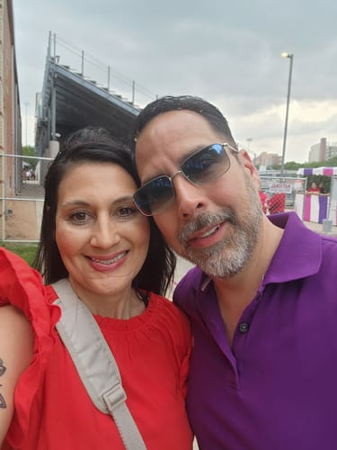 Customer photo review of Flirtatious Flutter Blouse