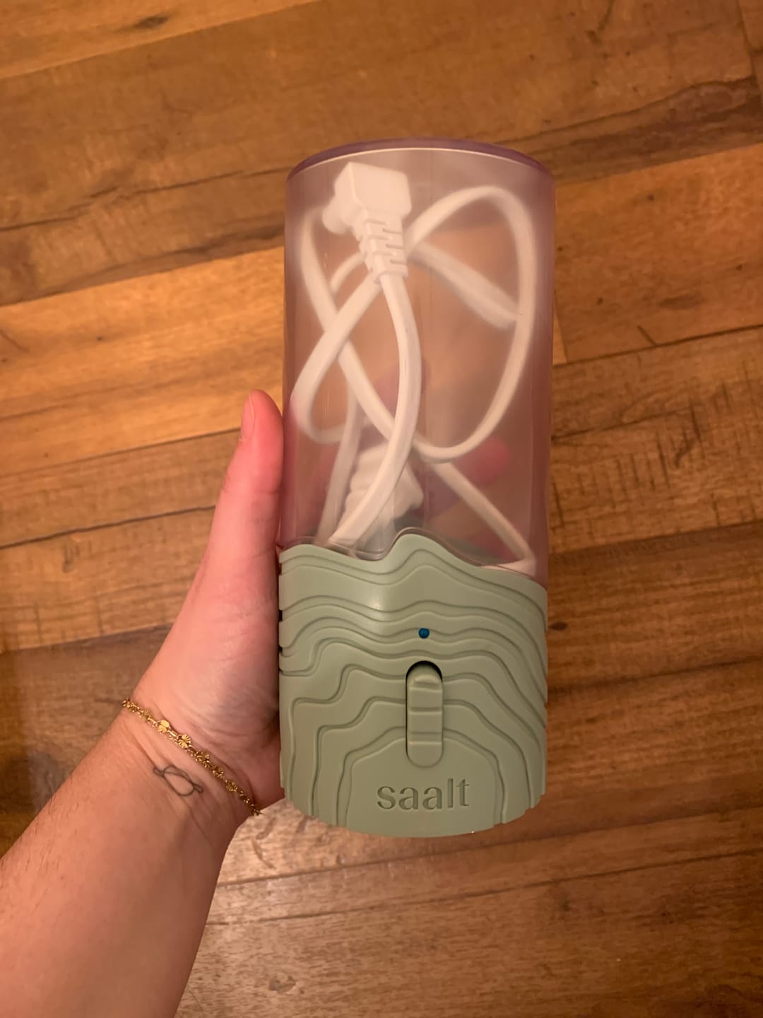 Customer photo review of Saalt Cup + Disc Steamer