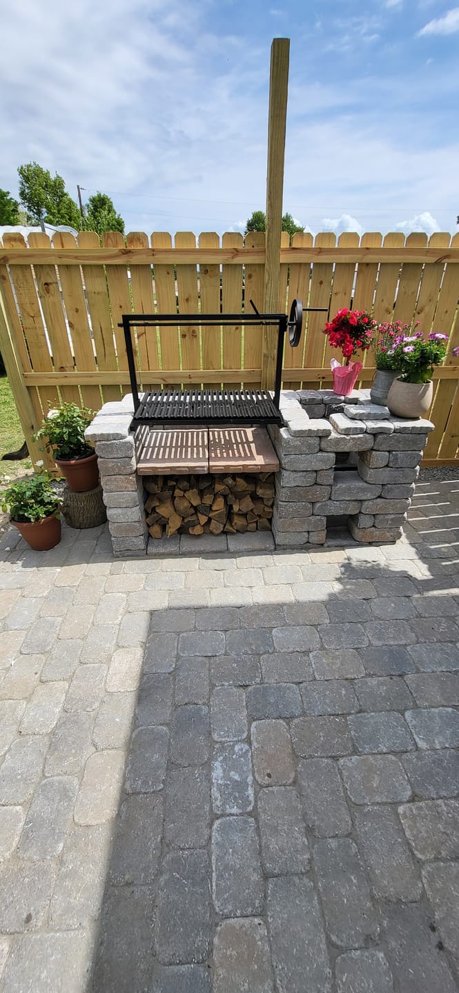 Customer photo review of Santa Maria V-Shaped Grill Grates